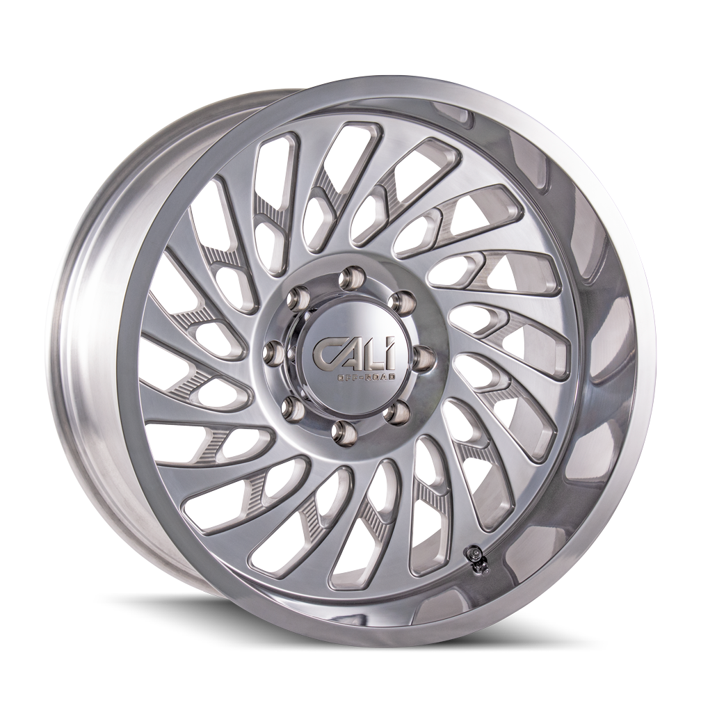 Stunning CALI OFF-ROAD SWITCHBACK 20x12 Wheels - Polished Finish!