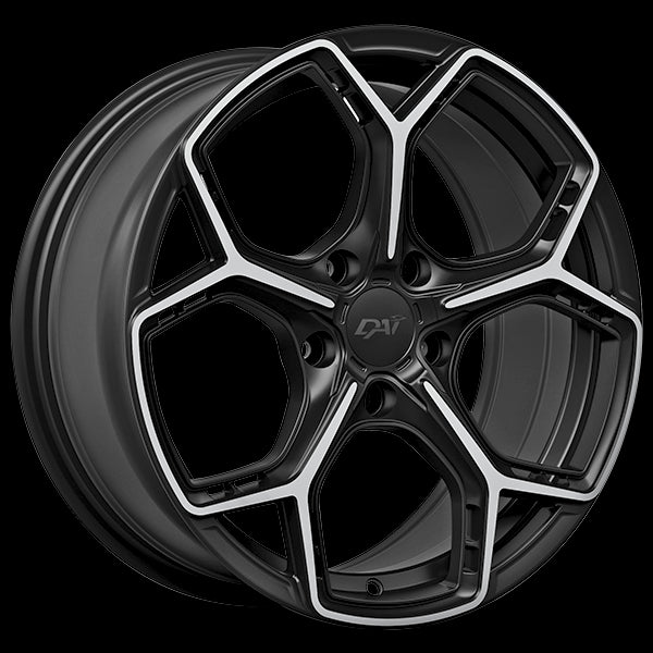 DAI Wheels WIDOW - Stunning 16x7.0 Gloss Black Wheels with Machined Face