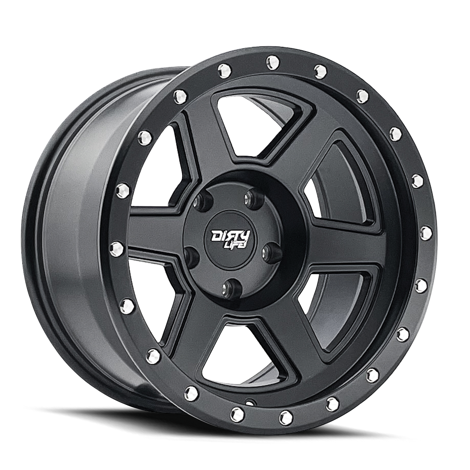 Dirty Life Compound 20x10 6x139.7 ET-25 106 Matte Black - Unleash Your Adventure!