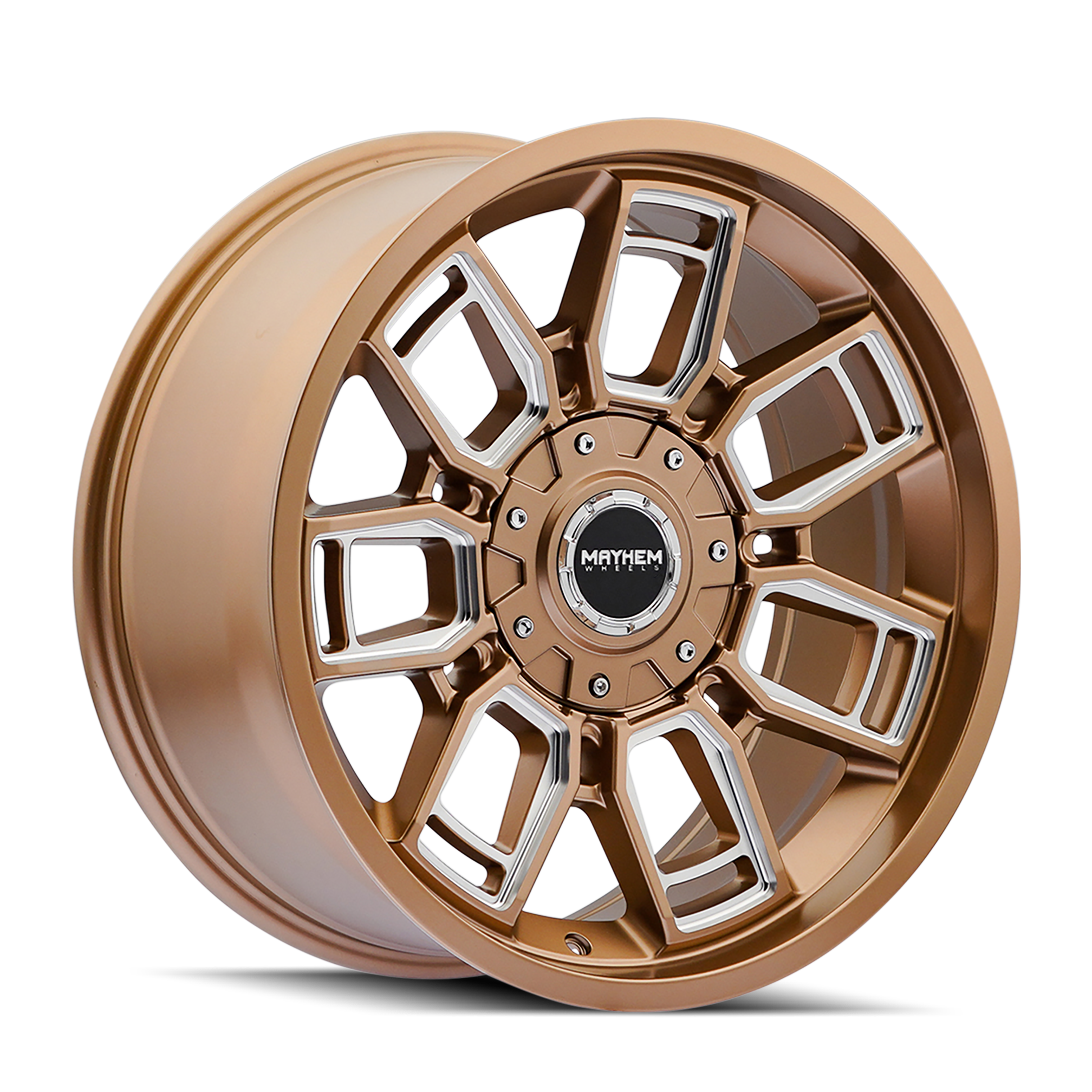 MAYHEM ORDINANCE 20x9 Matte Bronze Wheels - Unleash the Power!
