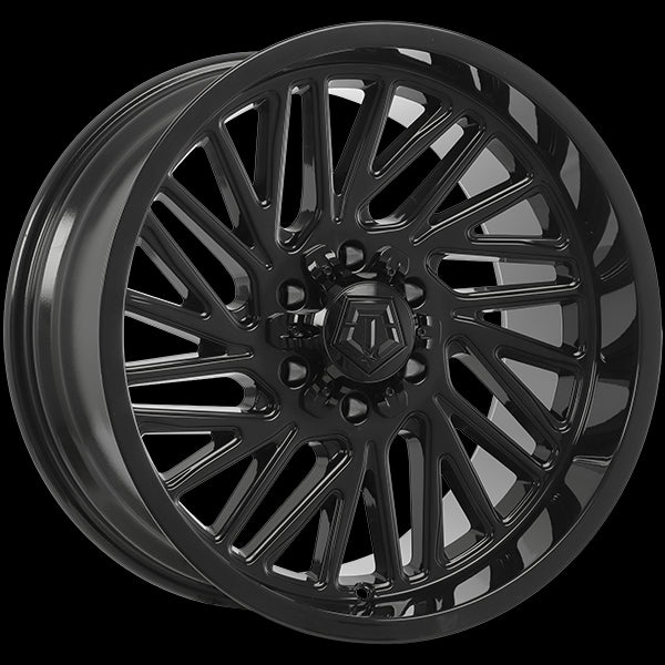 TIS Wheels 553 Gloss Black Wheels - 20x10.0, 6x135/6x139.7, ET-12, 106.1 - Upgrade Your Ride Now!