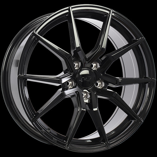 DAI Wheels CONCEPTOR 16x7.0 - Gloss Black Magic for Your Ride!