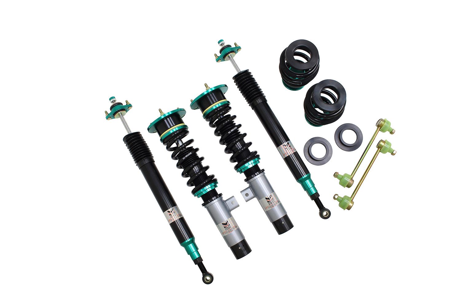 Megan Racing's Euro I Series Coilovers: Elevate Your 2001 - 2006 BMW M3 (E46)!