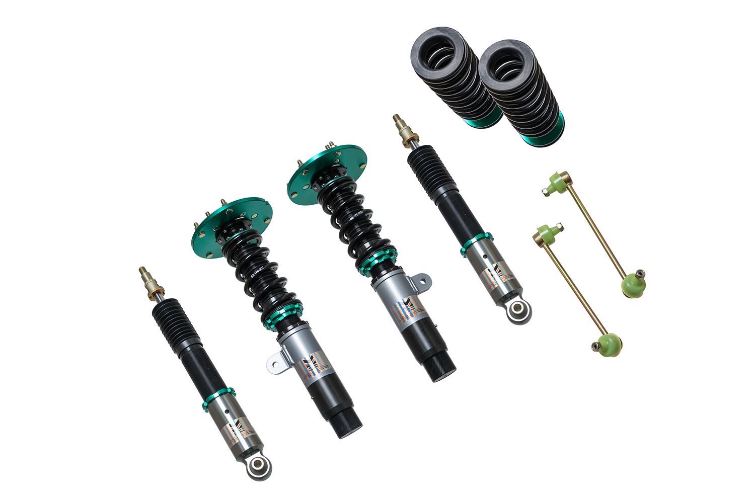 Megan Racing Euro II Series Coilovers - The Ultimate Upgrade for 2015+ BMW M3 (F80) / M4 (F82) with 5 Bolt Front Tophat!