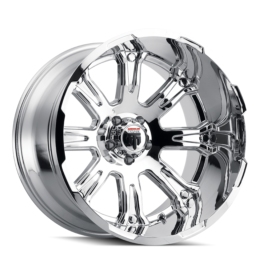 Unleash the Power of AMERICAN TRUXX BOMB 22x14 Chrome Wheels!