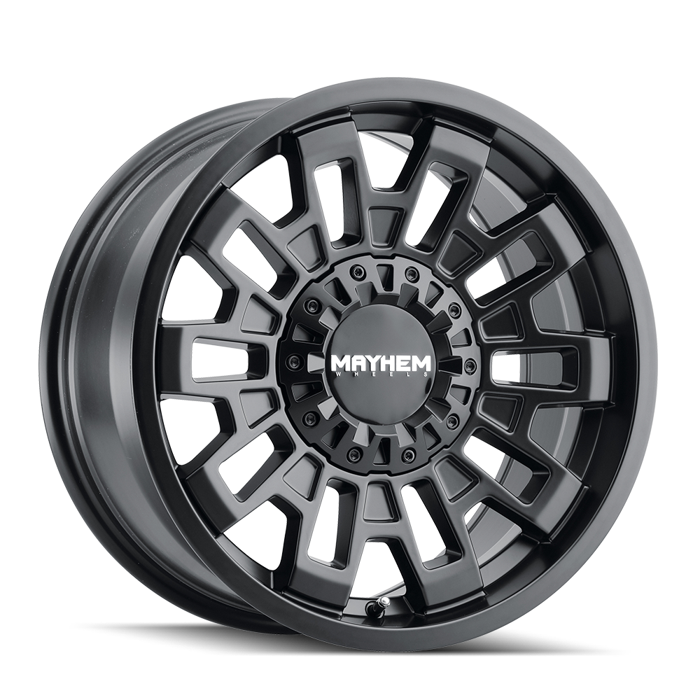 MAYHEM CORTEX 20x10 - Stunning Matte Black Wheels for Ultimate Performance