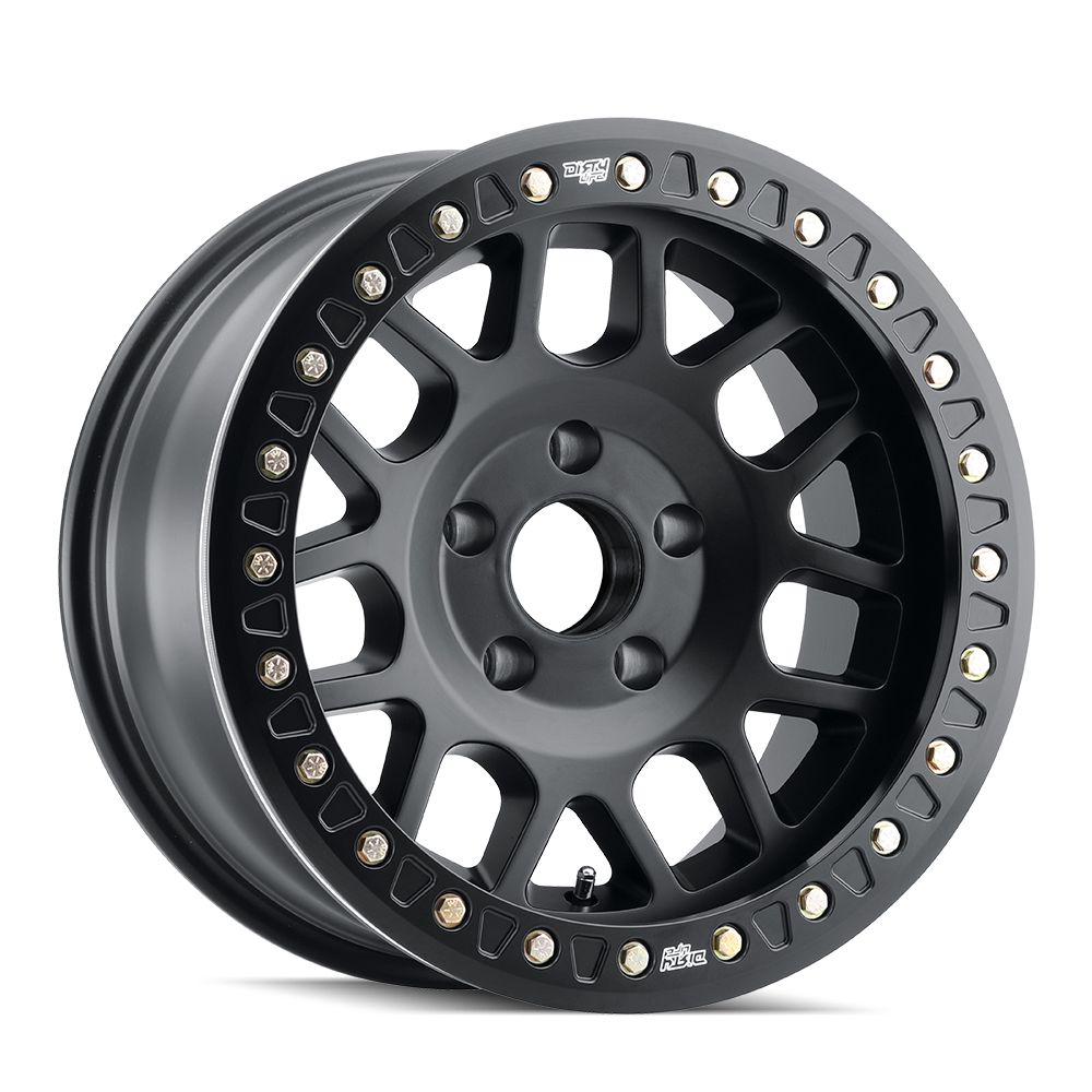 Unleash Your Adventure with DIRTY LIFE MESA RACE 17x9 Matte Black Wheels