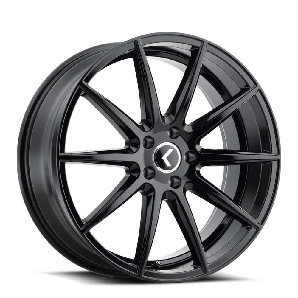 KRAZE COSMOS 17x8 5x115 ET38 72.62 Gloss Black - Stunning Wheels for Your Ride