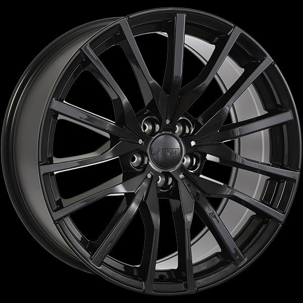 Stunning ART Replica REPLICA 188 20x9.0 5x112 ET35 66.6 Gloss Black Wheels