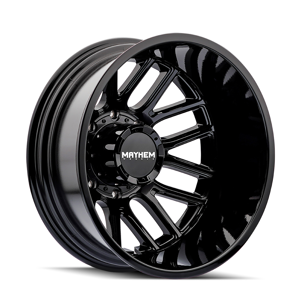 MAYHEM COGENTDUALLY 20x8.25 Gloss Black Wheels - Unleash Your Ride's Potential!