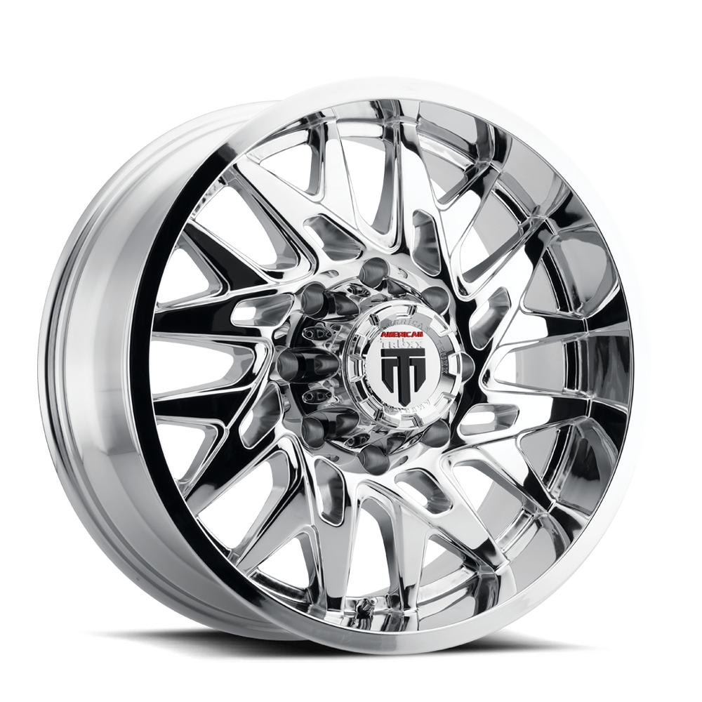 Get the Stunning AMERICAN TRUXX DNA Chrome Wheels - 20x9, 5x139.7 ET0, 87.1!