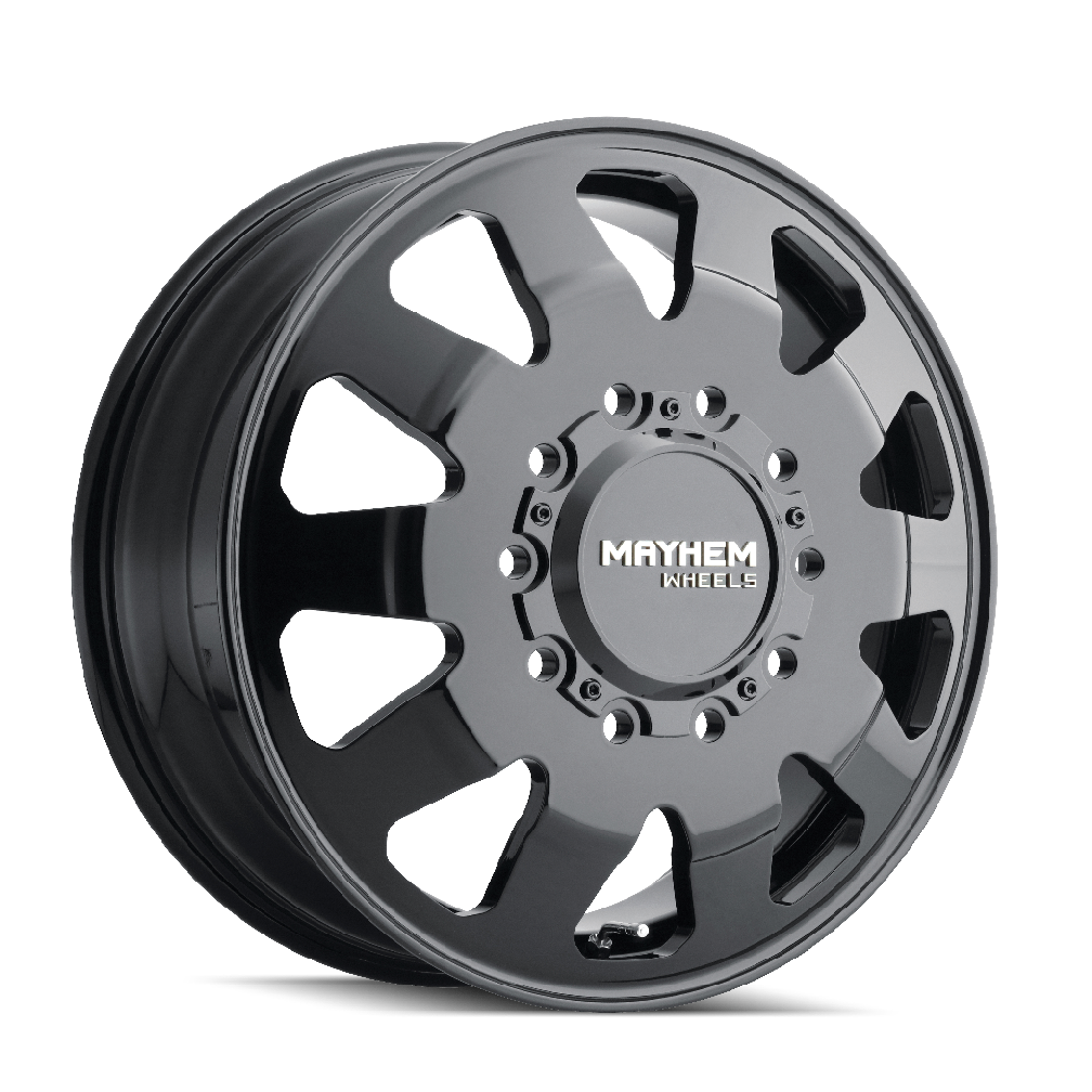 MAYHEM 8181: Stunning 22x8.25 Gloss Black Wheels - Get Yours Now!