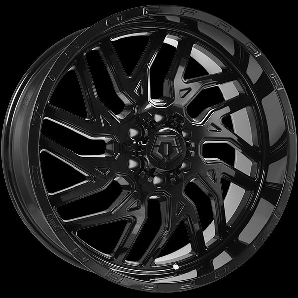 Stunning TIS Wheels 544 - 22x10.0 Gloss Black Wheels for a Striking Look