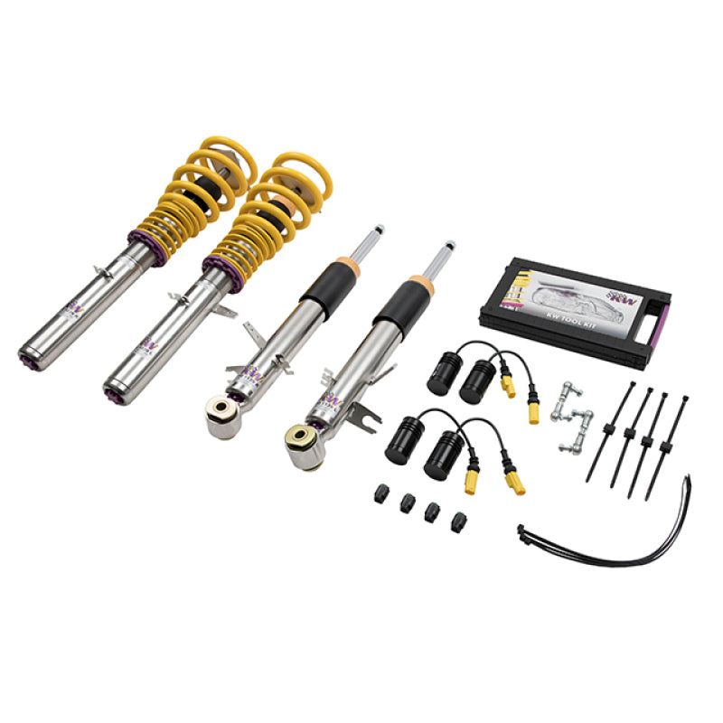 KW Coilover Kit V3: Ultimate Performance Upgrade for BMW X5 (F15) with Rear Air and EDC Bundle
