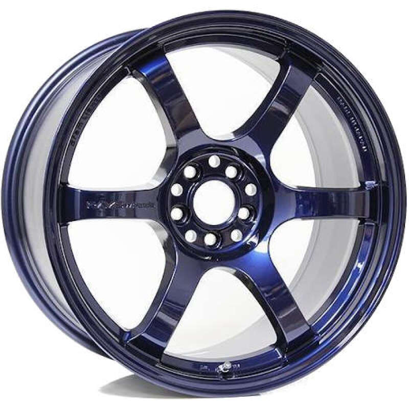 Gram Lights 57DR 18x9.5 +38 5-114.3 Eternal Blue Pearl Wheels - Order Now (Min 20)!