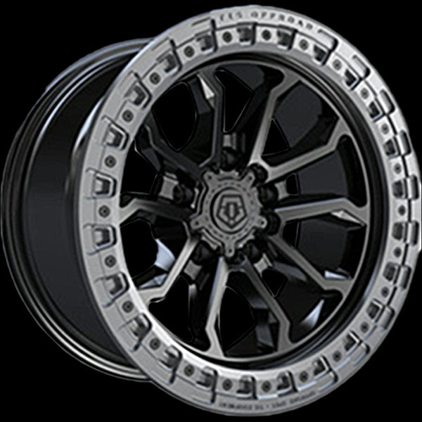 Stunning TIS Wheels 556 - 20x9.0 Satin Black with Anthracite Lip, Upgrade Your Ride Now!