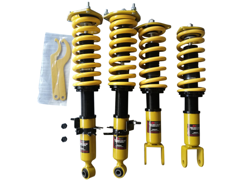 BLOX Racing's Street Series II Coilovers: Unleash Your Ride for 02 - 05 Rsx & 01 - 05 Civic!