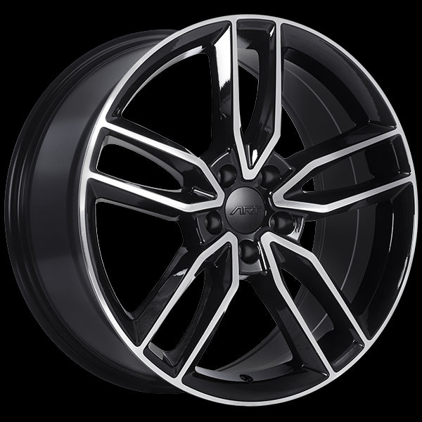 ART Replica REPLICA 177 Wheels - Stunning Gloss Black with Machined Face!